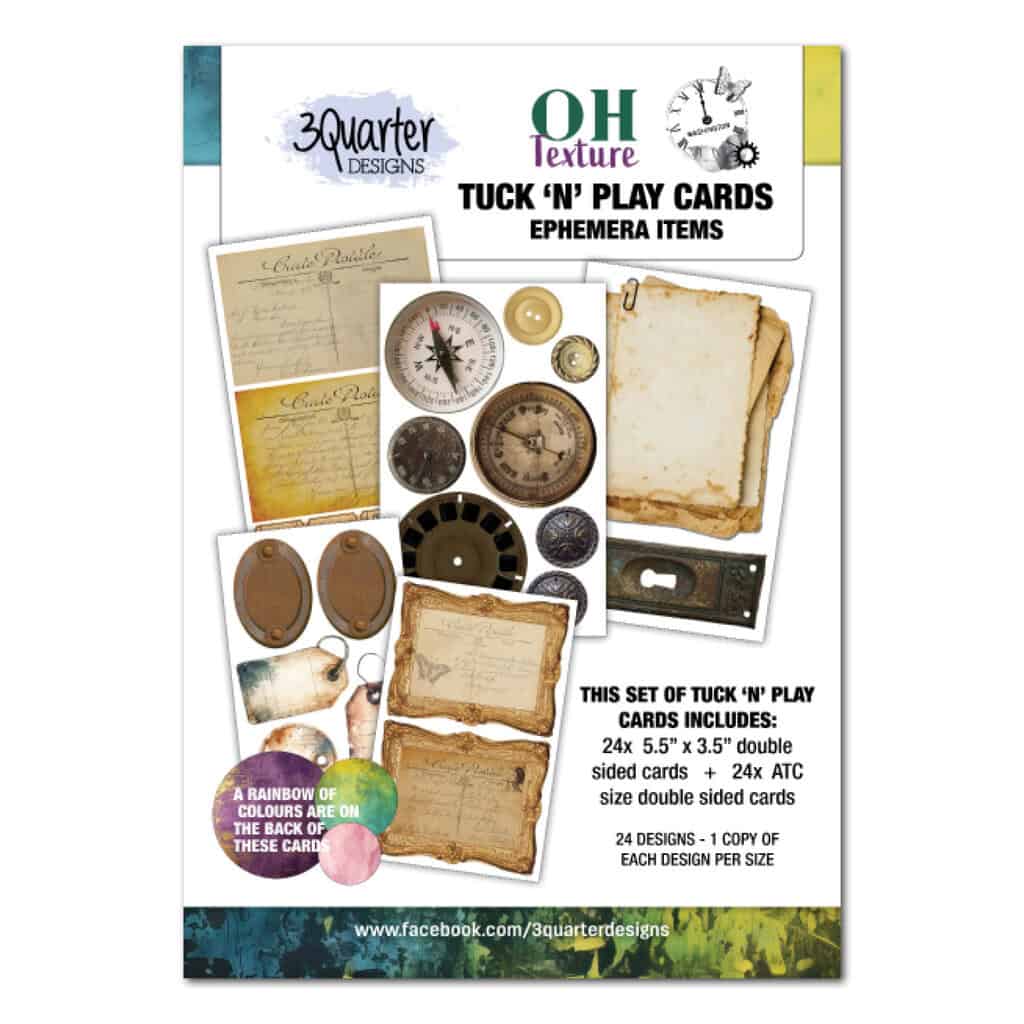 Oh Texture Tuck n' Play Cards - November Release image 0