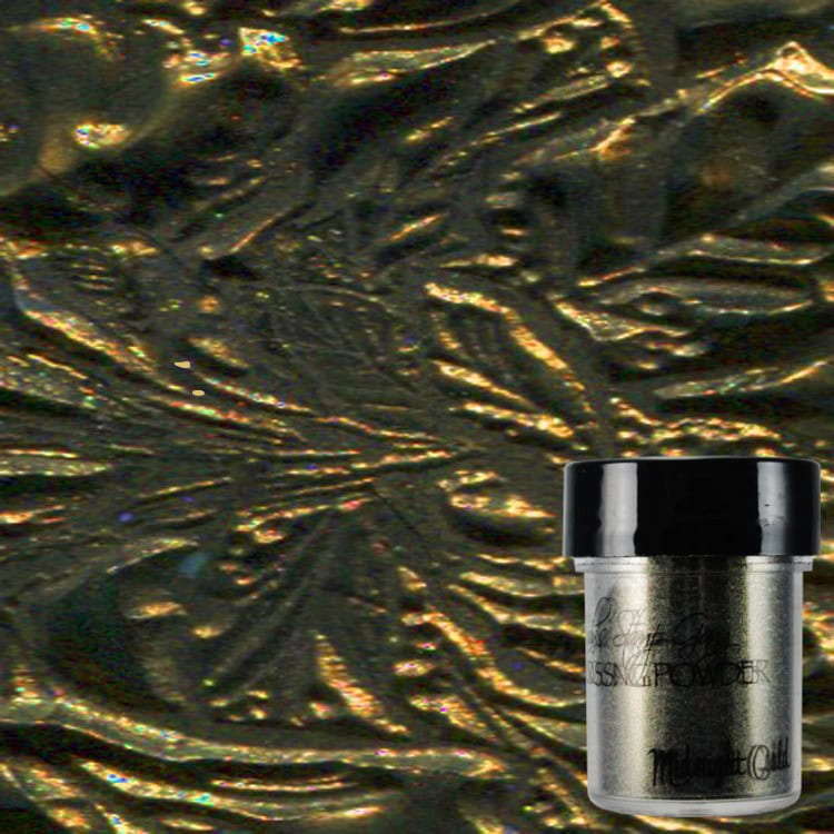 Midnight Gold Obsidian - Embossing Powder image 0