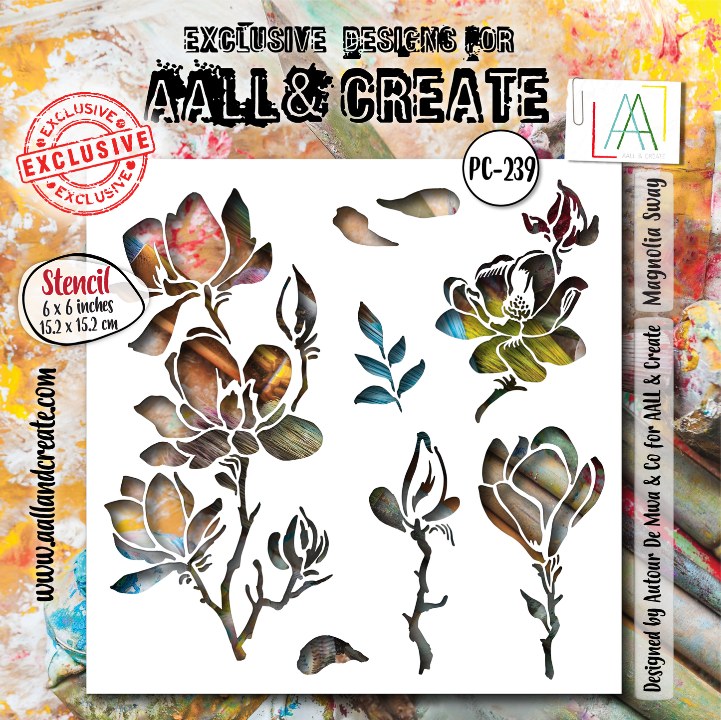 Magnolia Sway- #239 -Stencils -March 2025 image 0