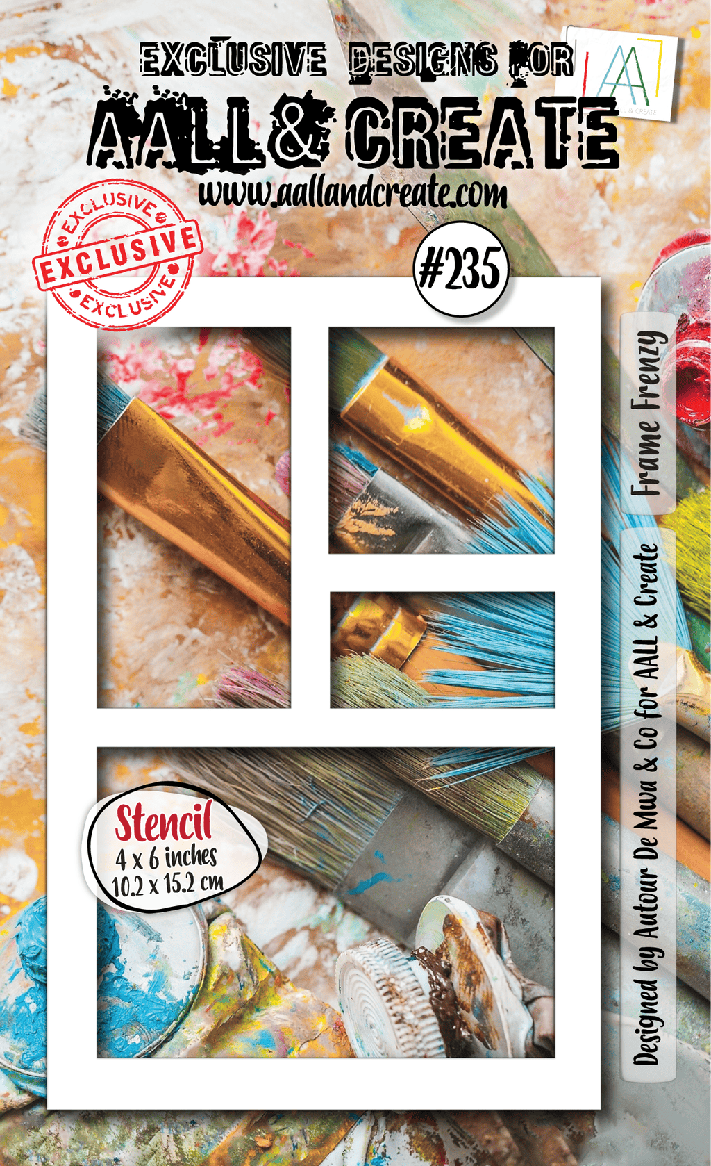 Frame Frenzy- #235-Stencils -November 2024 image 0