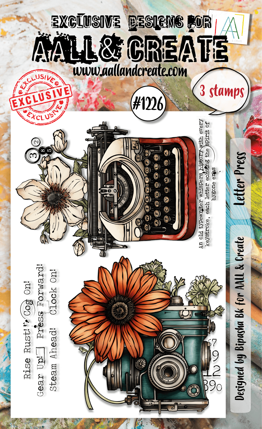 Letter Press - #1226 - Stamp- August 2024 image 0