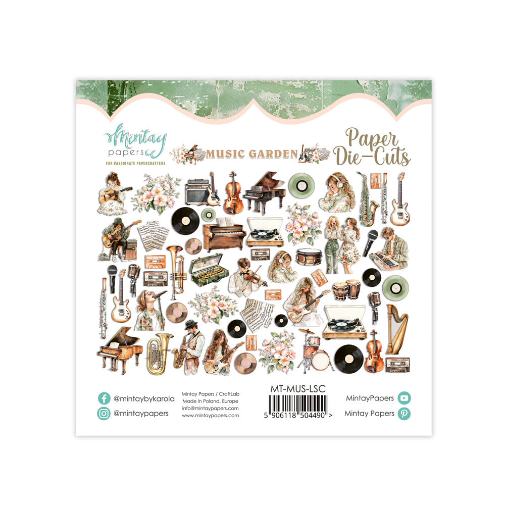 Music Garden-Die Cuts image 1