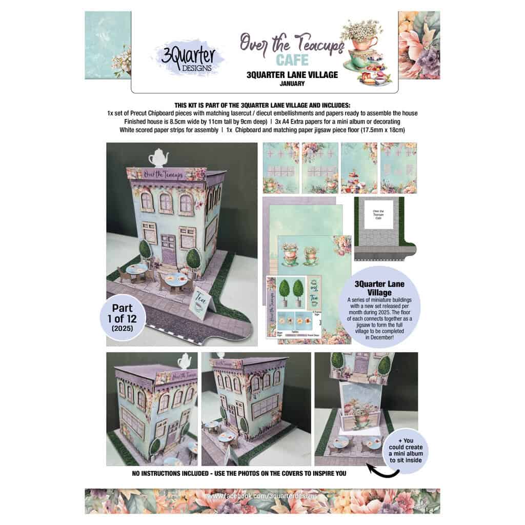 Over The Teacups- Lane Village- January Release image 0