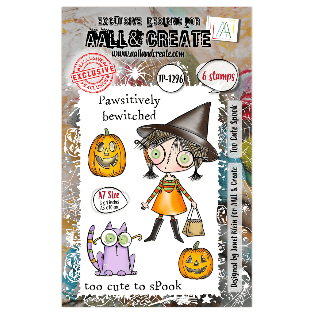 Too Cute Spook- #1296- Stamp- August 2025 image 0