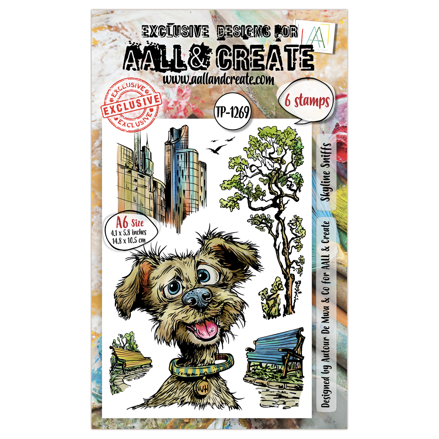 Skyline Sniffs- #1269- Stamp- April 2025 image 0
