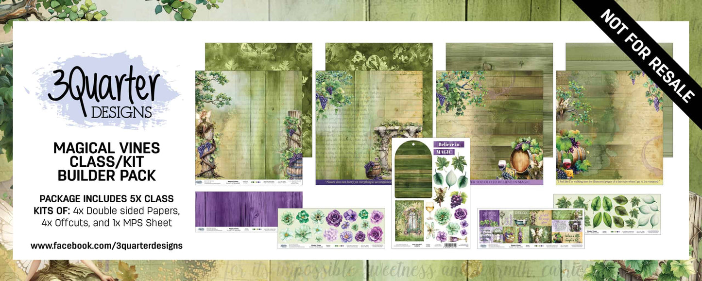 Magic Vines Class/ Kit Builder Pack- September release image 0