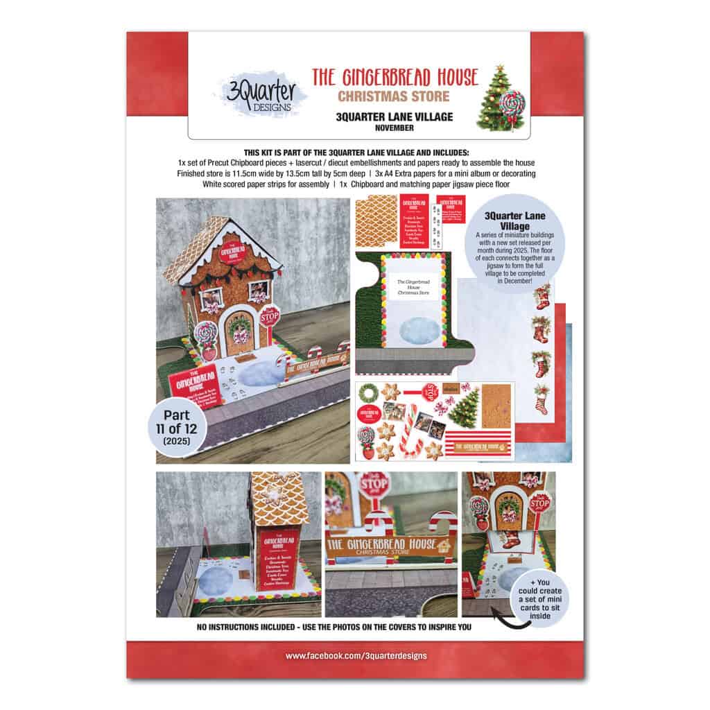 Imagine If The Gingerbread House Christmas Store - Lane Village - November Release image 0