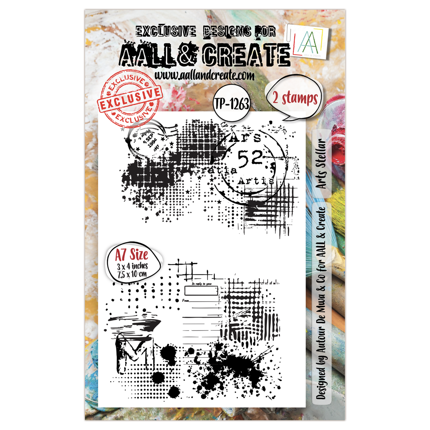 Art Stellar- #1263- Stamp- April 2025 image 0