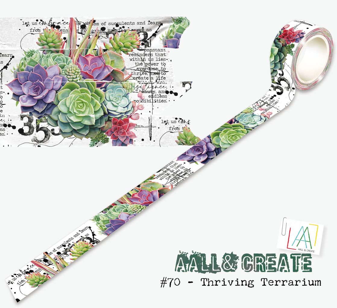 Thriving Terrarium-#70-Washi Tape image 0
