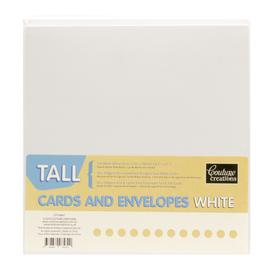 Card + Envelope set - white tall image 0