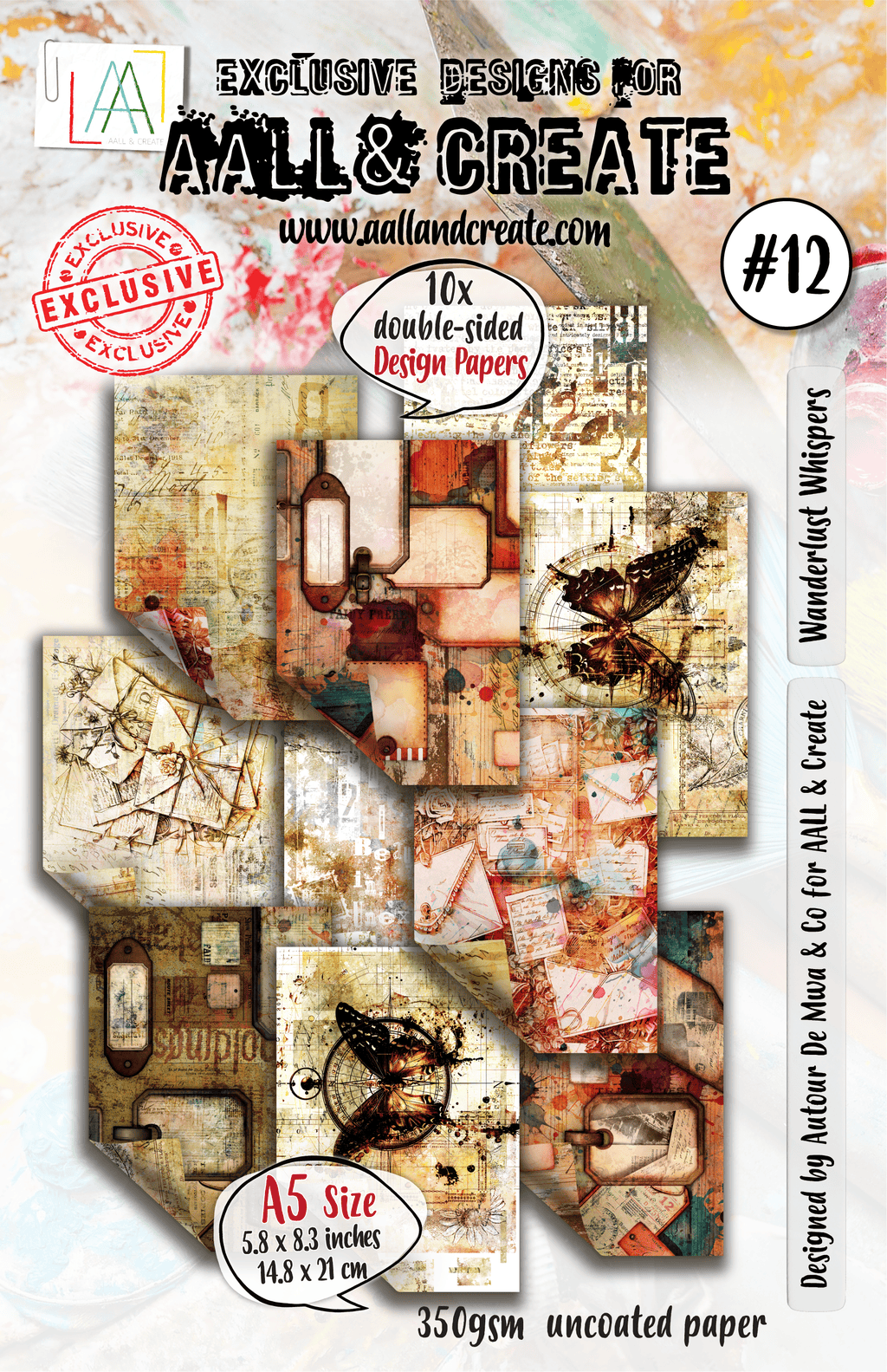 Wanderlust Whispers - #12 -A5 Paper - September 2024 image 0