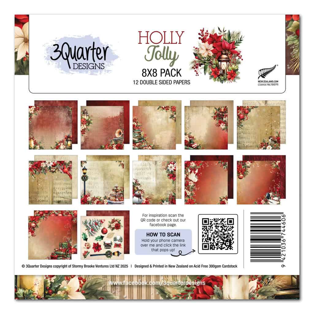 Holly Jolly 8x8 - August Release image 0