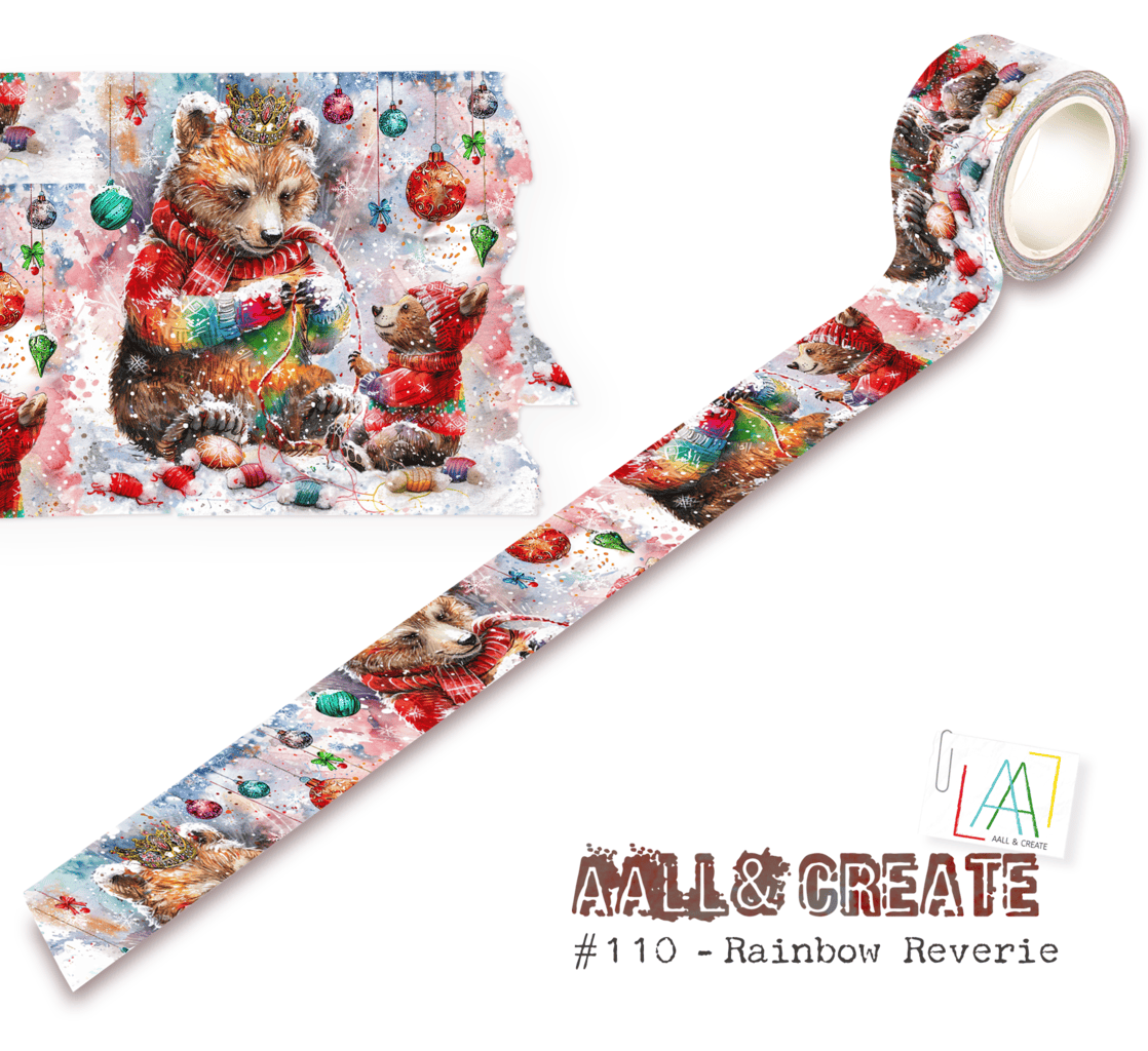 Rainbow Reverie - #110 - Washi- August 2024 image 0