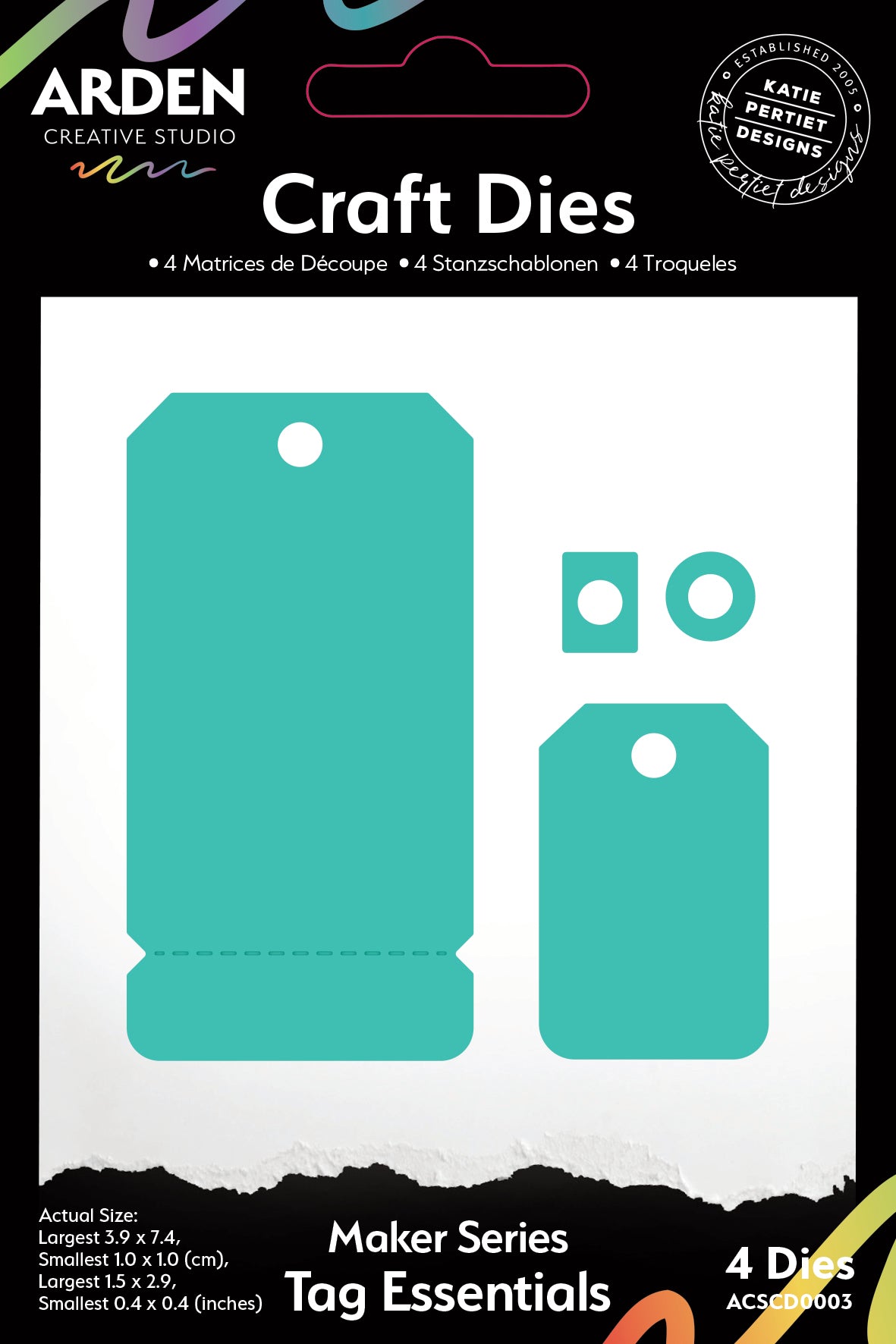 HIDDEN CREEK Craft Dies-Tag Essentials