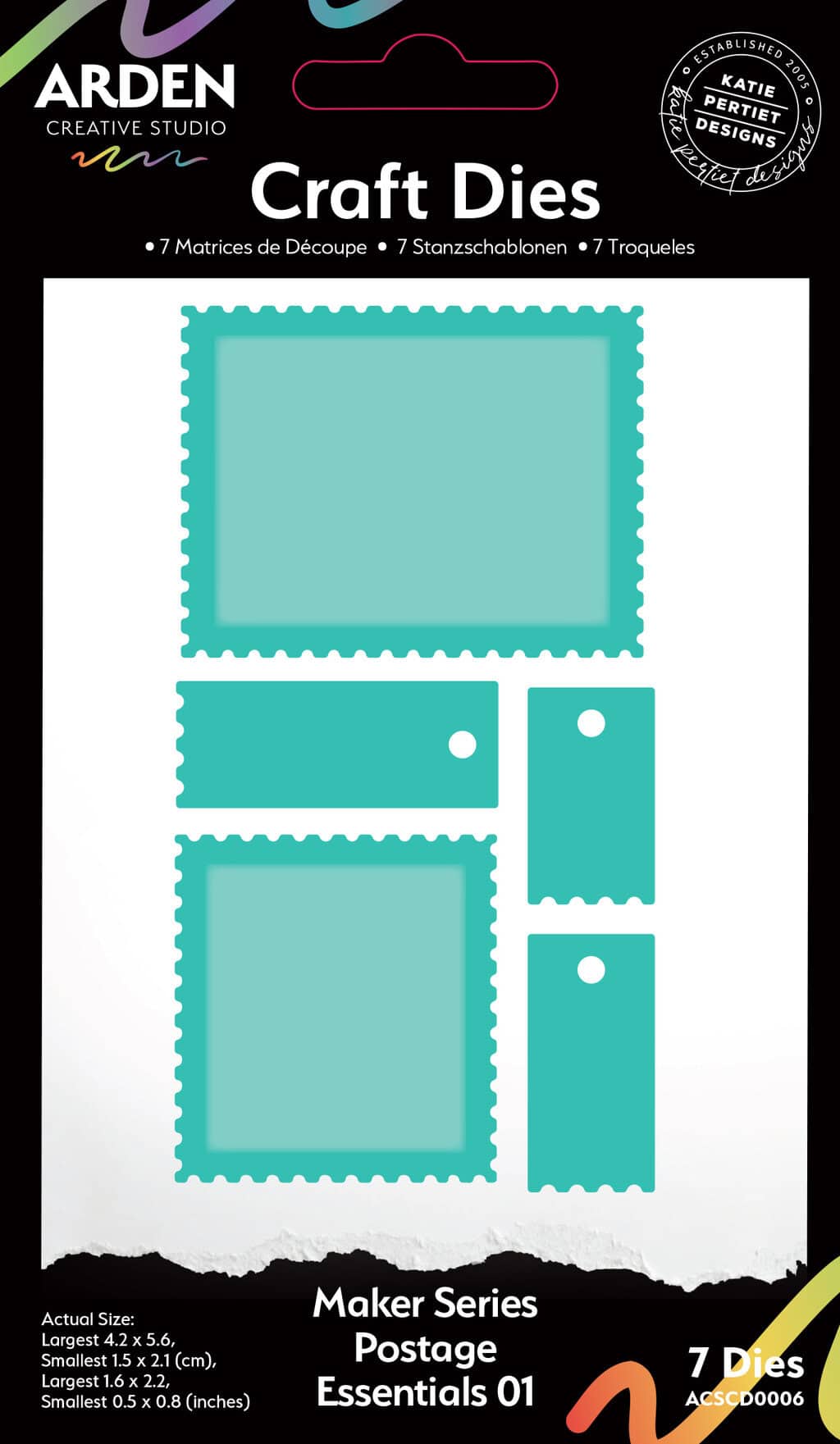 Maker Series Postage Essentials 01-Craft Die Set