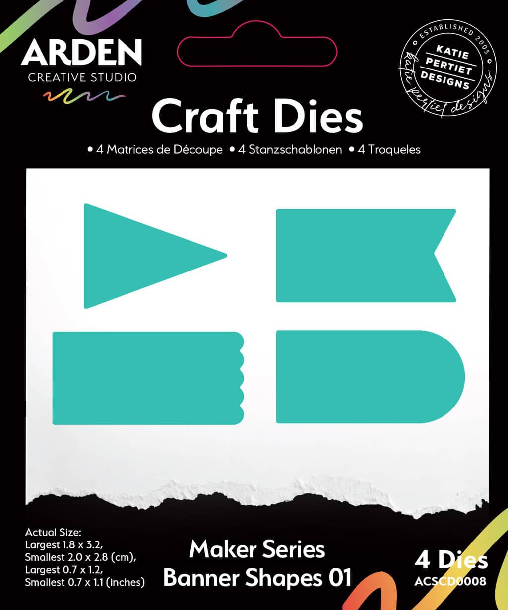 Maker Series Banner Shape 01-Craft Die Set