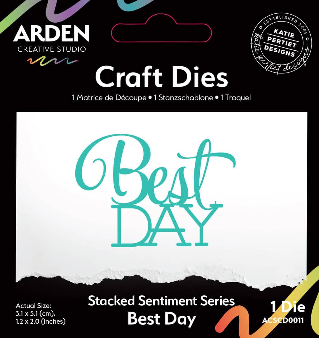 Sentiment Series Stacked Best Day-Craft Die