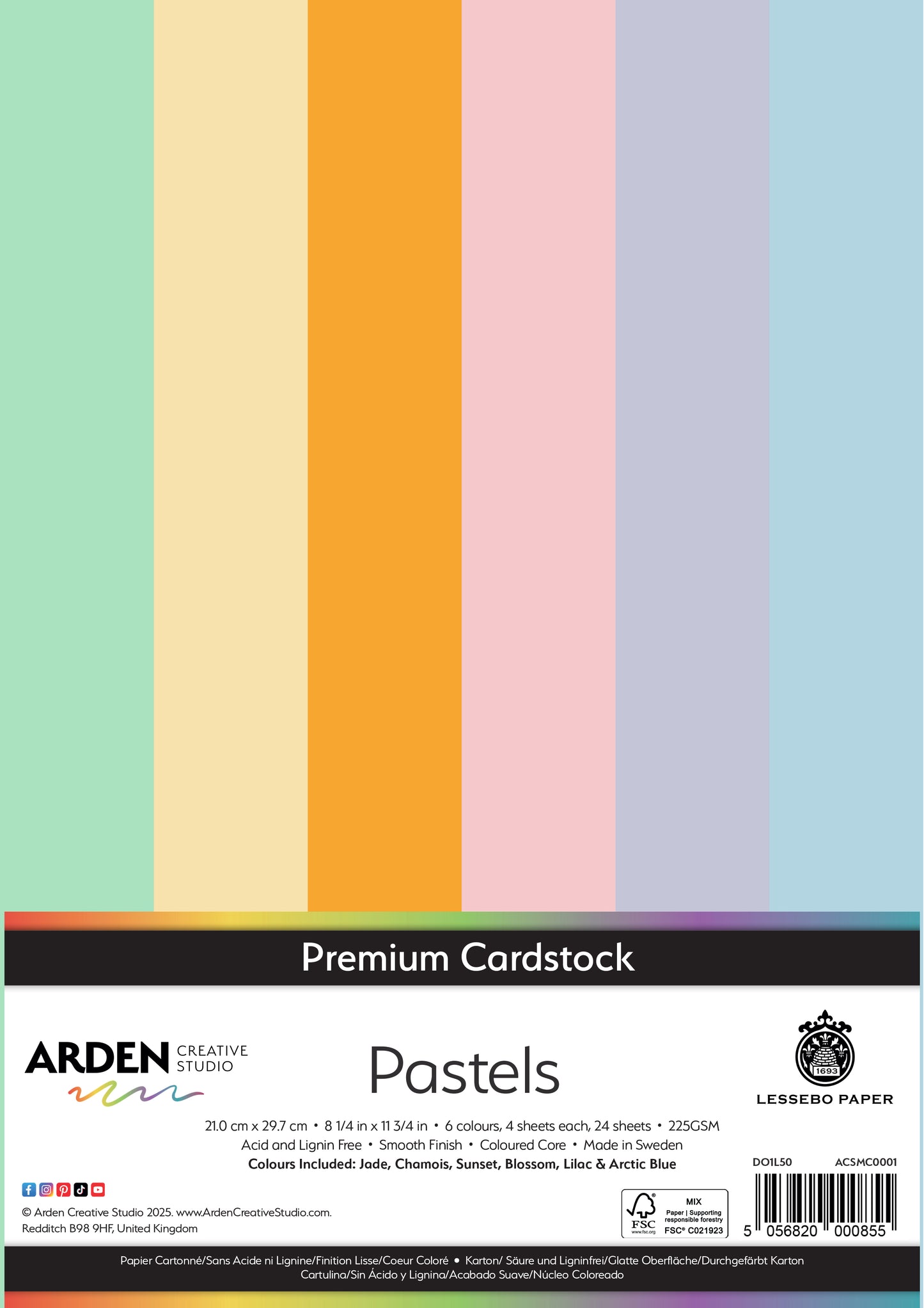 Premium Cardstock-Pastels
