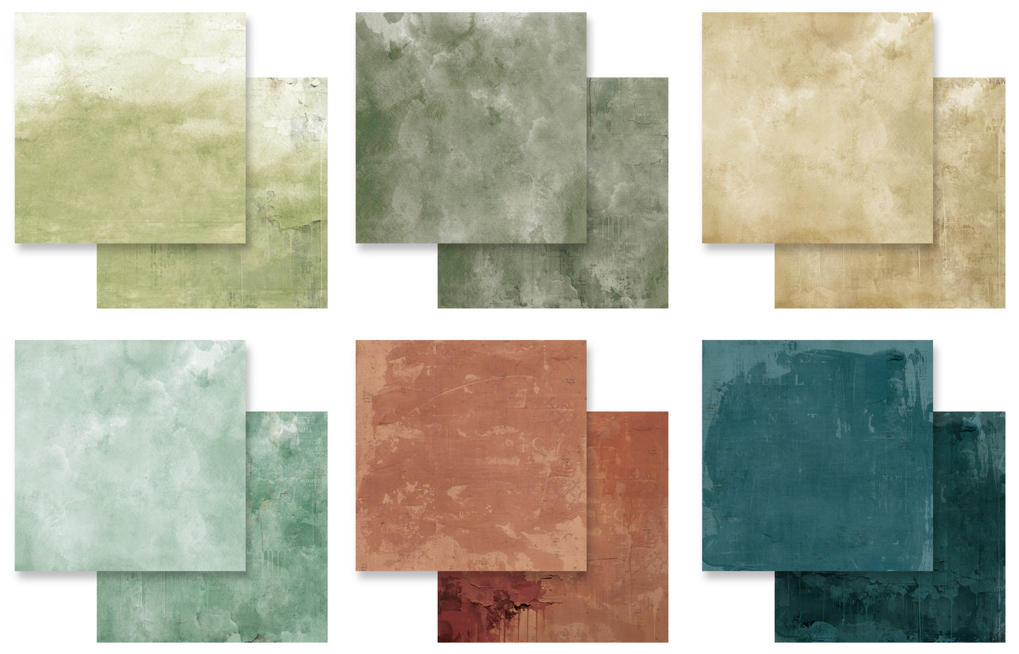 AMBER LEDGERS SOLIDS Paper Pad 12X12 PREORDER SEPT 2026