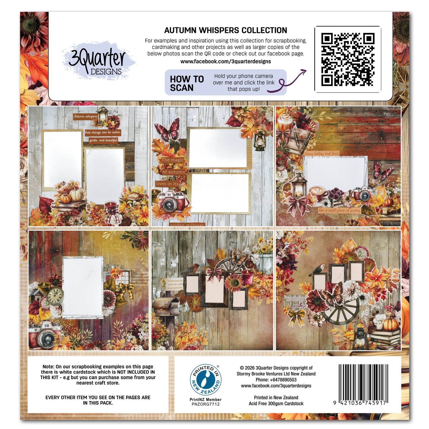 Autumn Whispers Collection- April Release