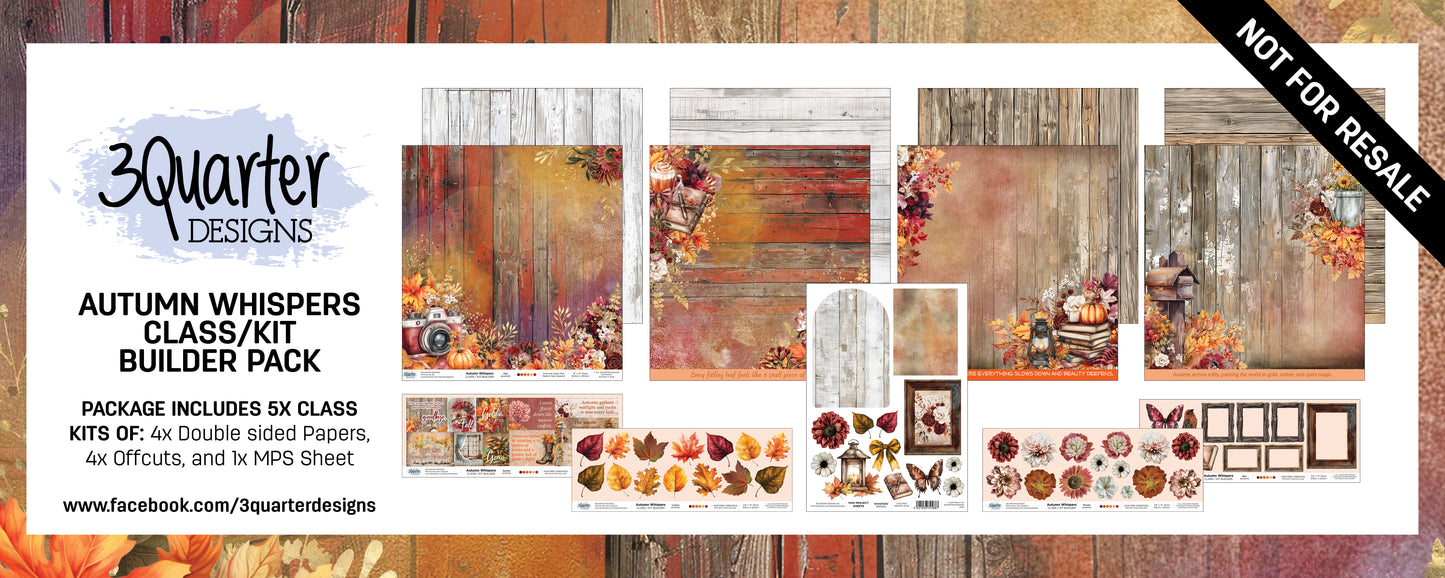 Autumn Whispers Class Builder Pack- April Release