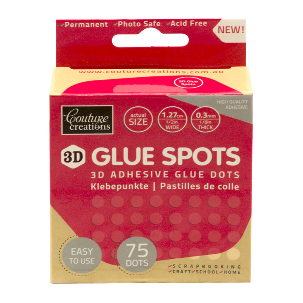 Adhesive-Glue Spots-3D