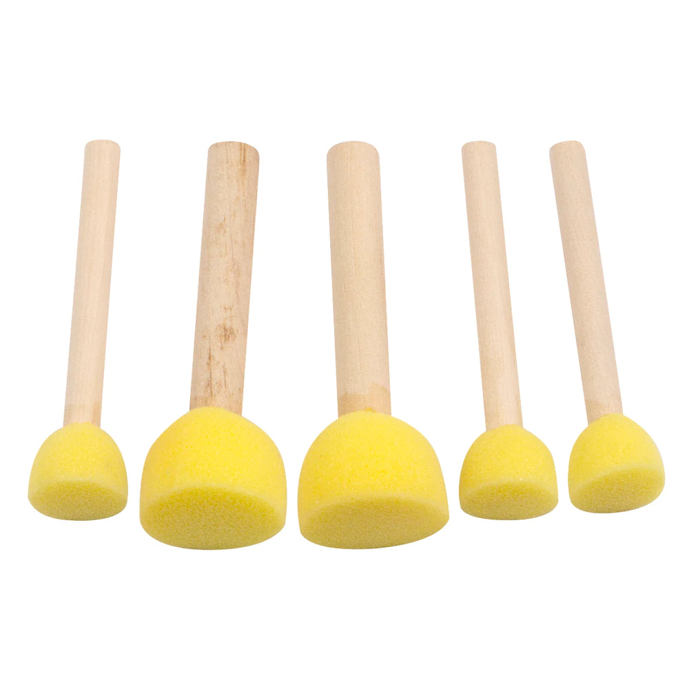 Sponge Brush-2 big+3 small