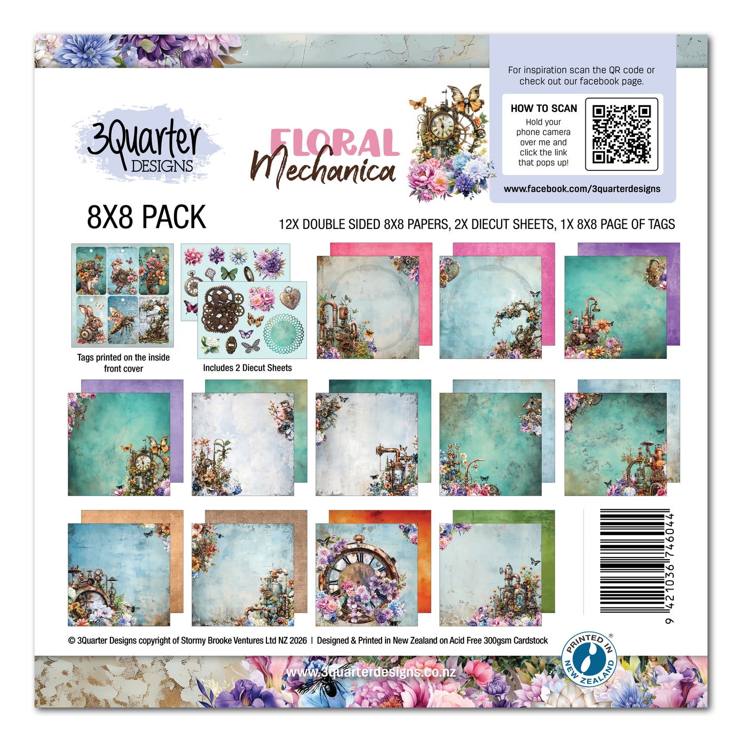 Floral Mechanica 8x8- May Release