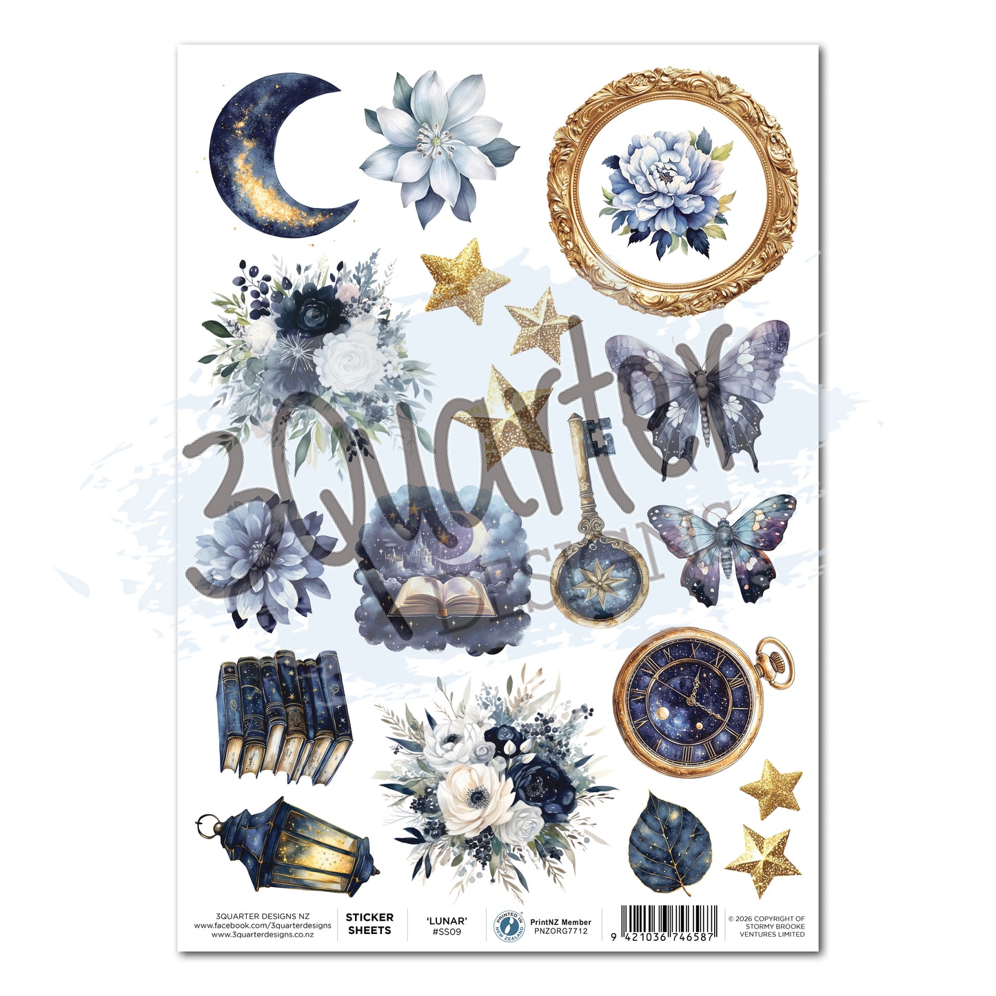 Lunar Horoscopes Sticker Sheet - June Release
