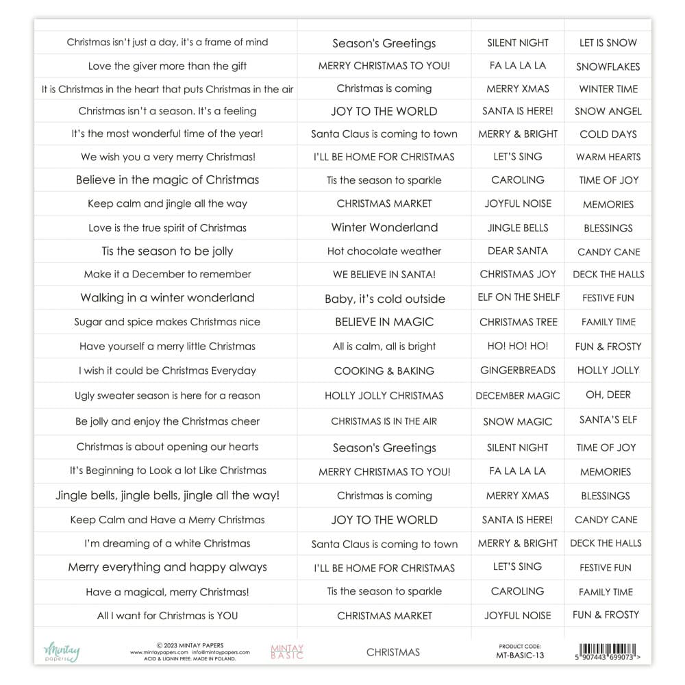 Basic Sentiment Sheet -13