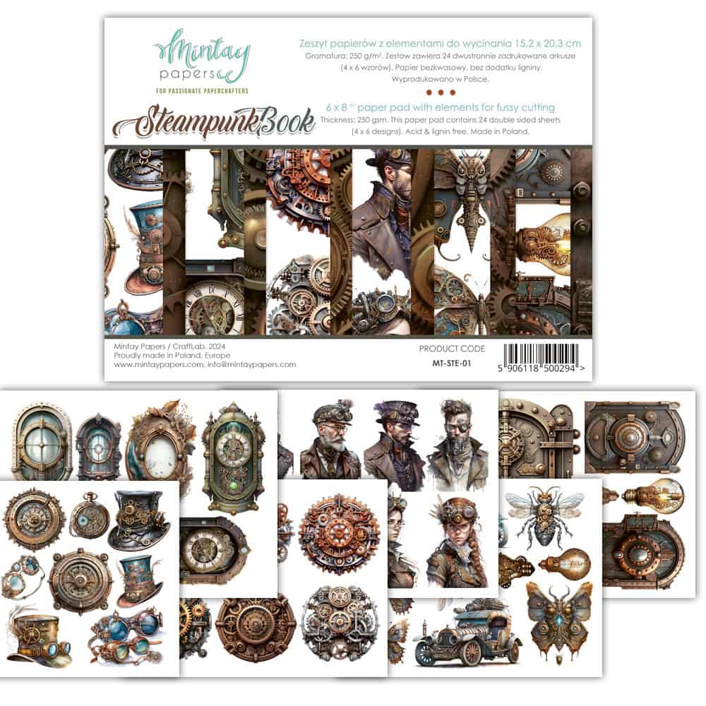 Booklets 6"x8" -Steampunk
