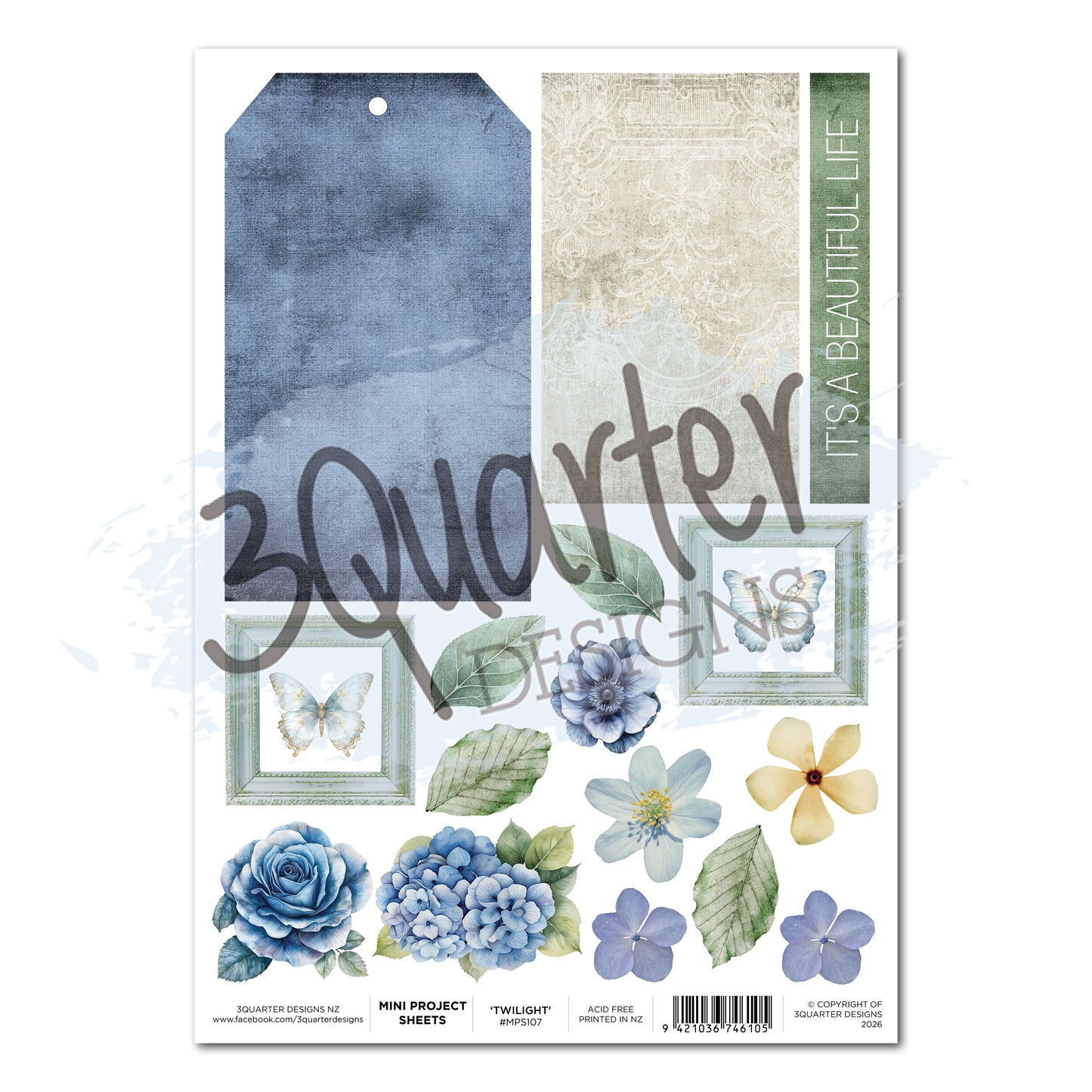 Twilight Ink Mini Project Sheet - May Release