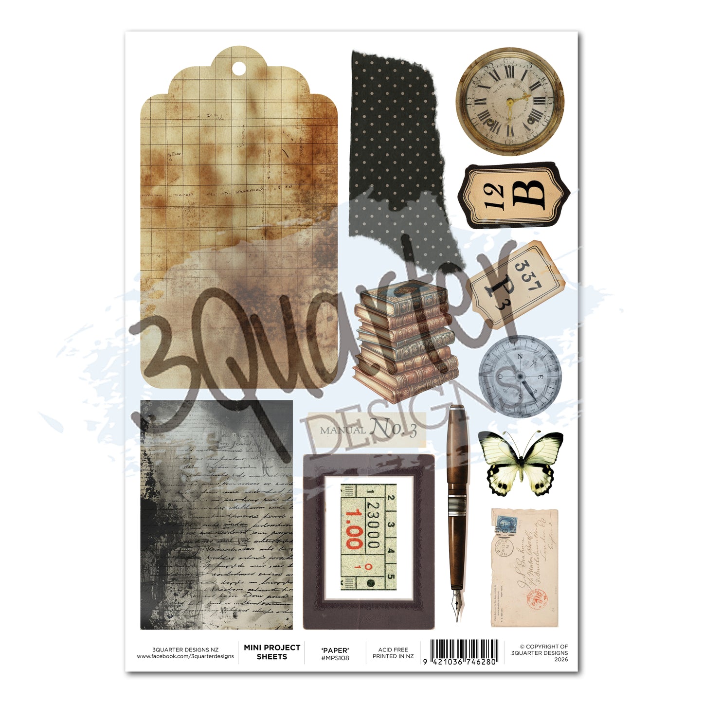 Paper Tales Mini Project Sheet - June Release