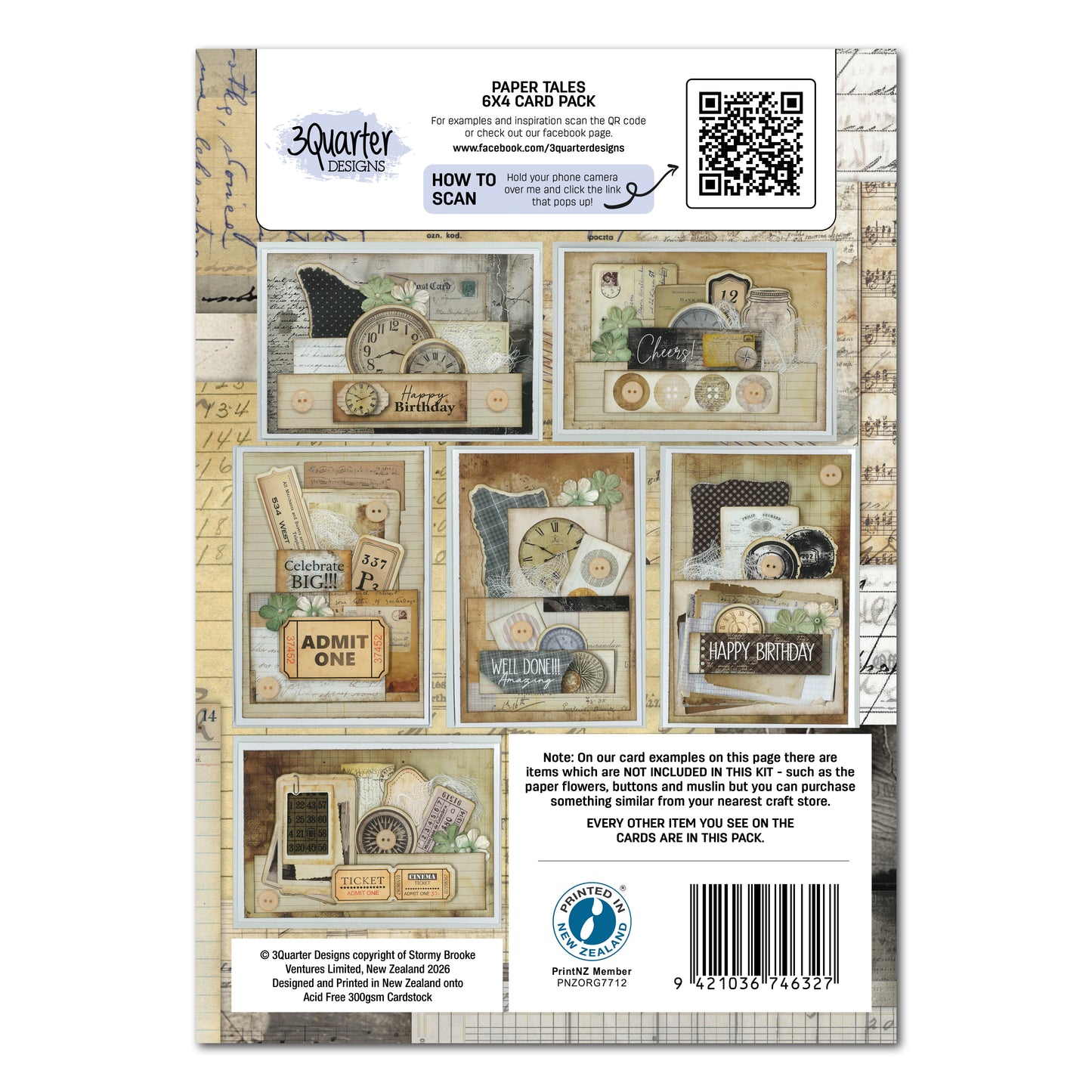 Paper Tales 6x4- June Release