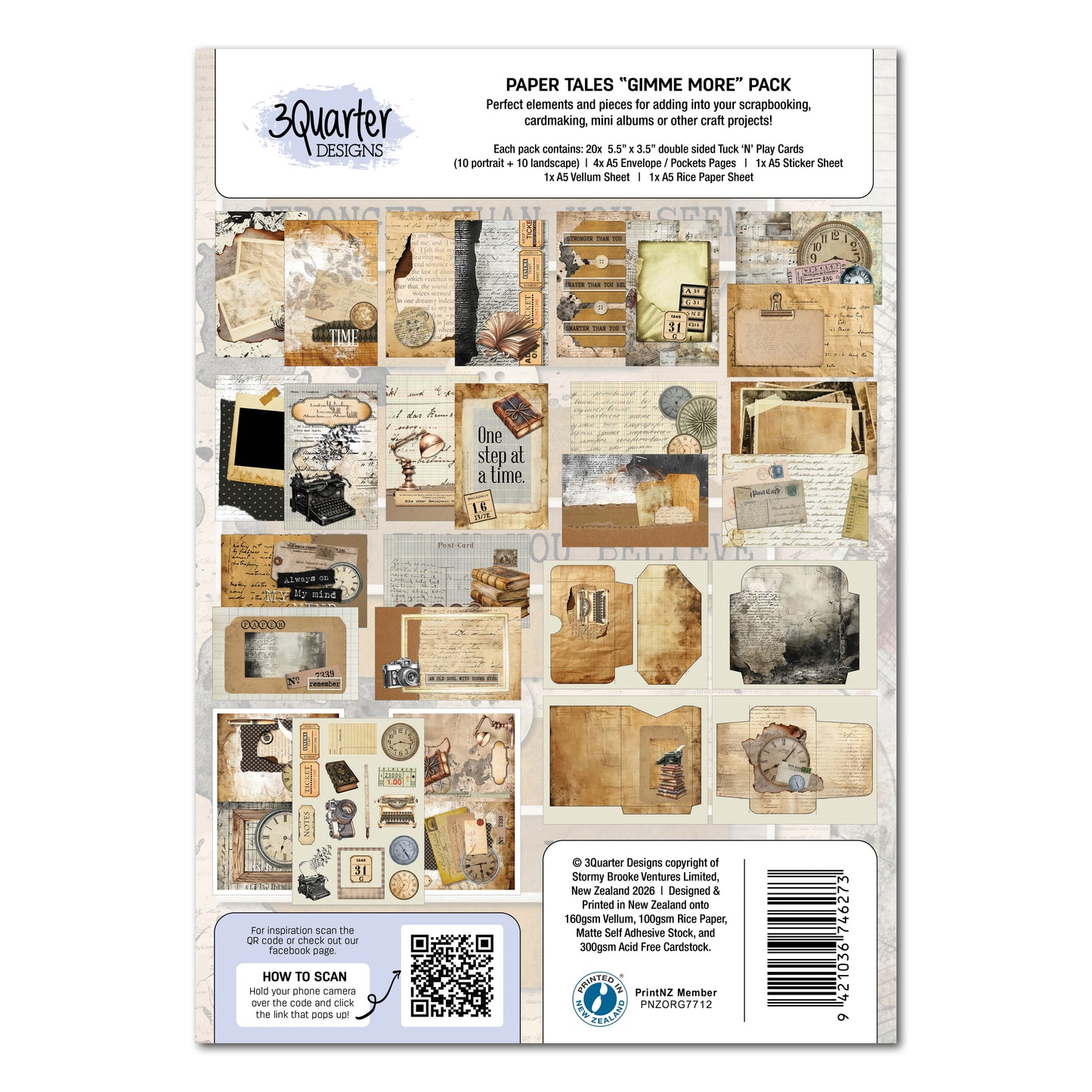 Paper Tales Gimme More - June Release