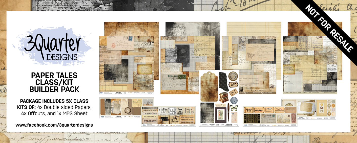 Paper Tales Class Builder Pack- June Release