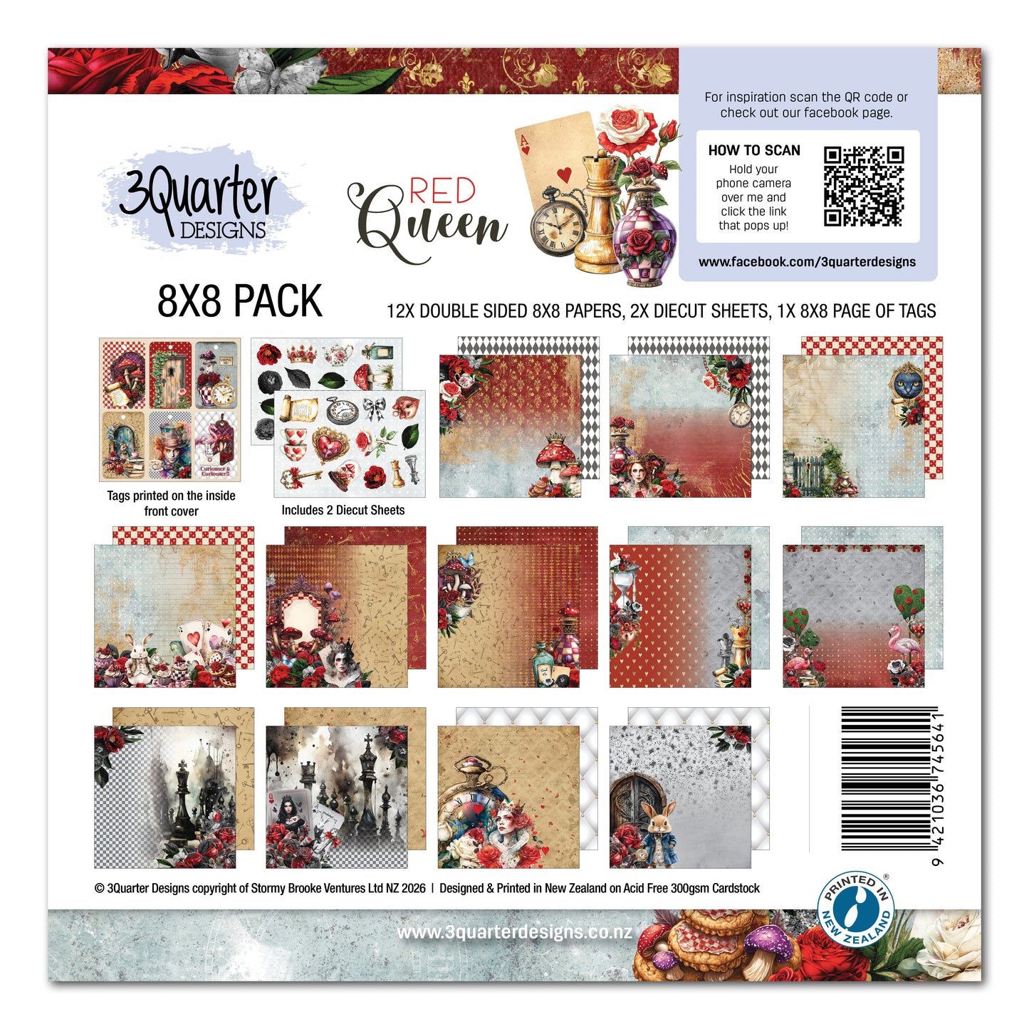 Red Queen 8x8- February Release