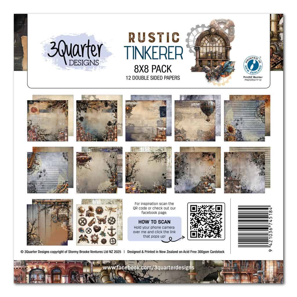 Rustic Tinkerer 8x8 - December Release