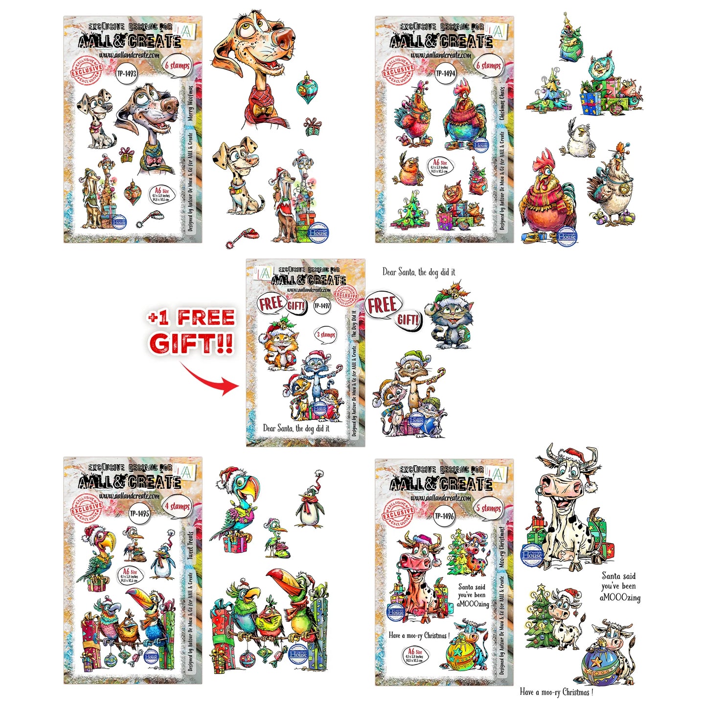 Festive Friends Stamp Bundle - August 2026