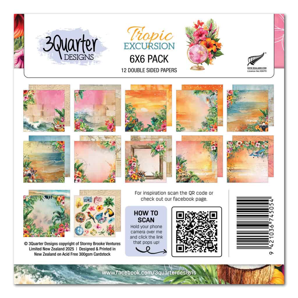 Tropic Excursion 6x6 - November Release
