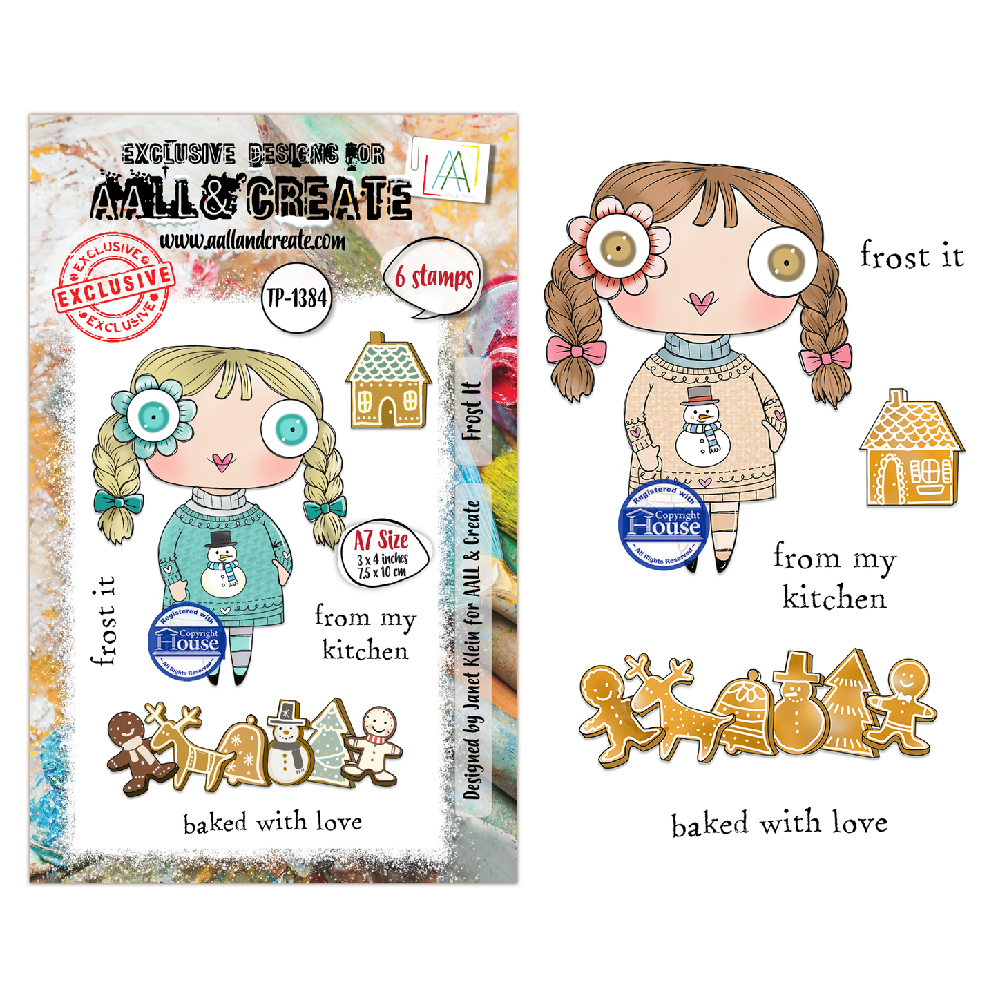 Frost It - #1384 -A7 Stamp Set - August 2026