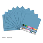 CC BLUE MOON Textured Cardstock - 12 x 12 (216gsm) - 10 Sheets
