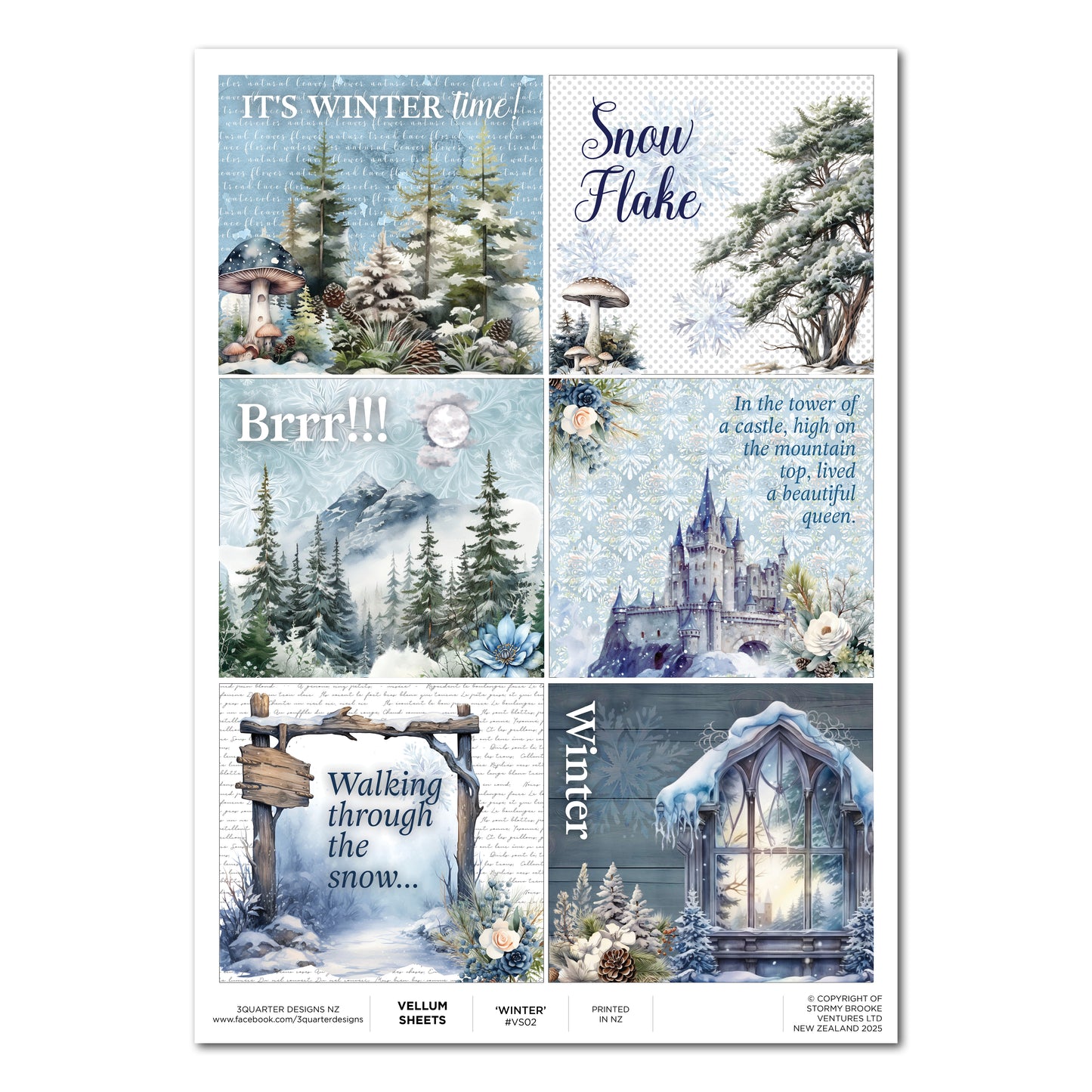 Winter Chronicles Vellum- January Release