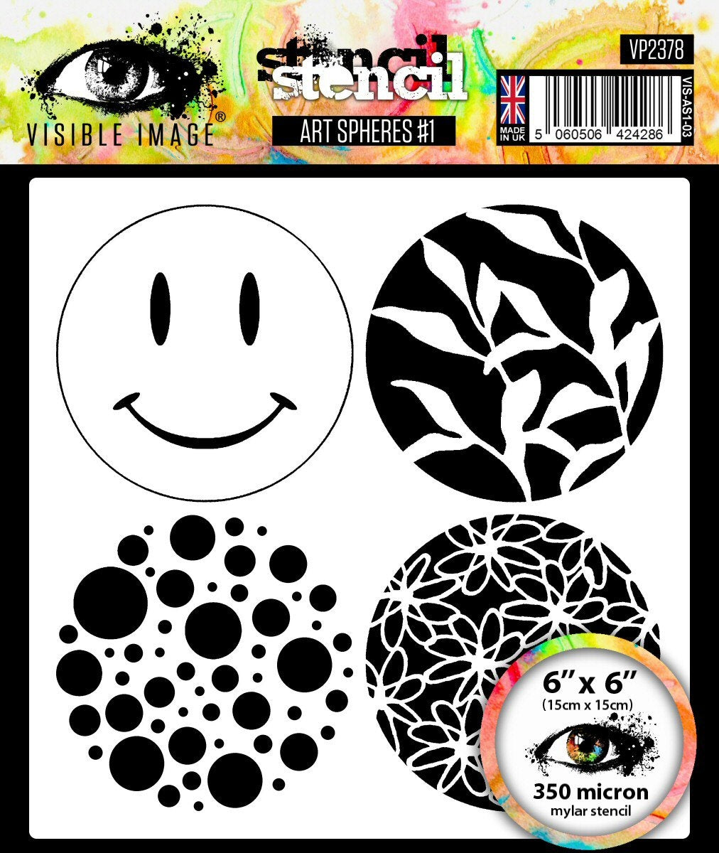 Art Spheres 1 - Stencil 6x6