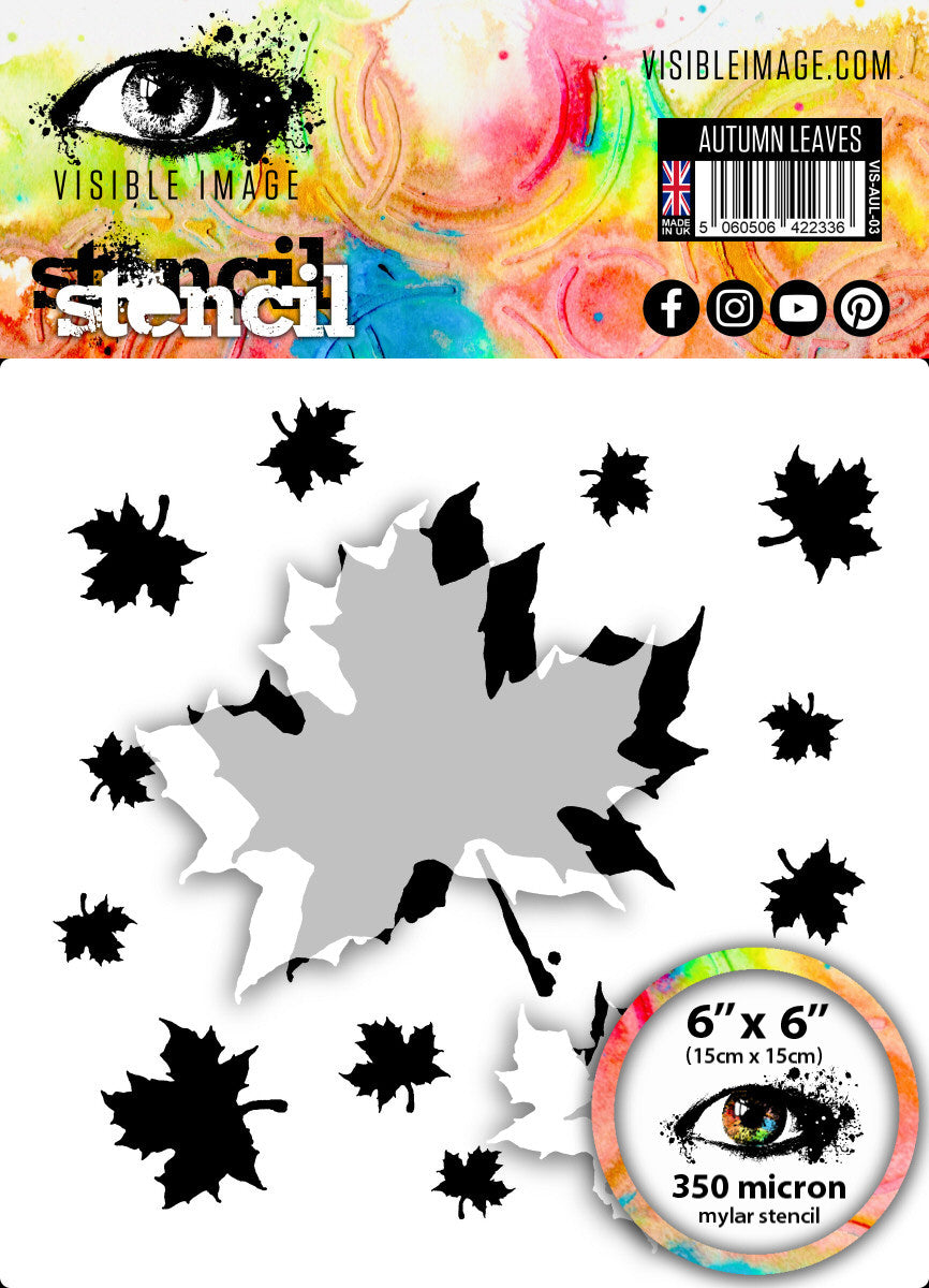 Autumn Leaves - Stencil