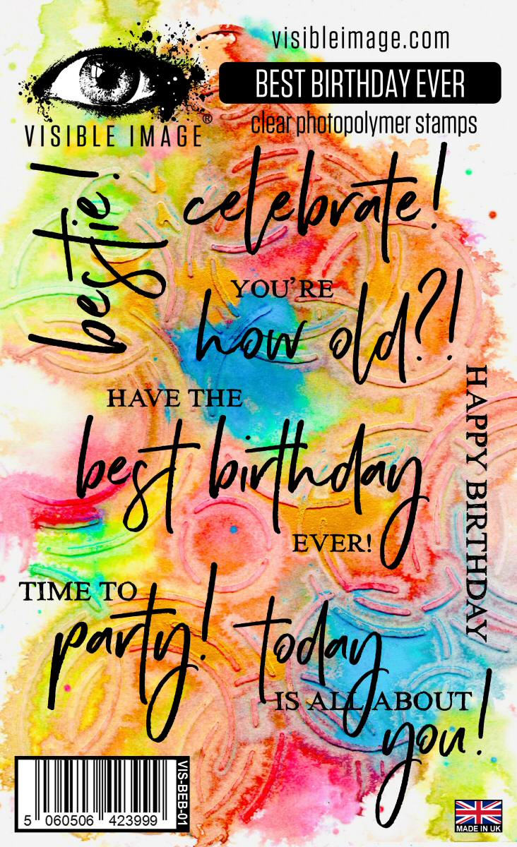 Best Birthday Ever - A6 Stamp Set