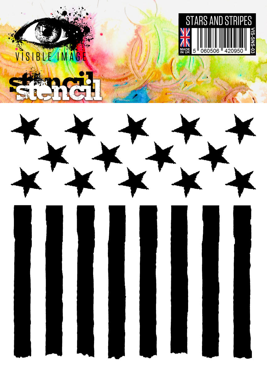 Stars and Stripes - Stencil