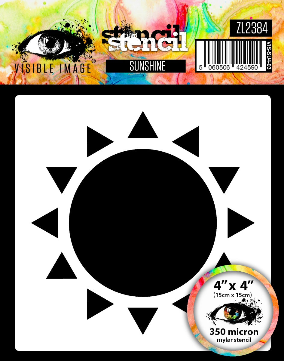 Sunshine - Stencil 4x4