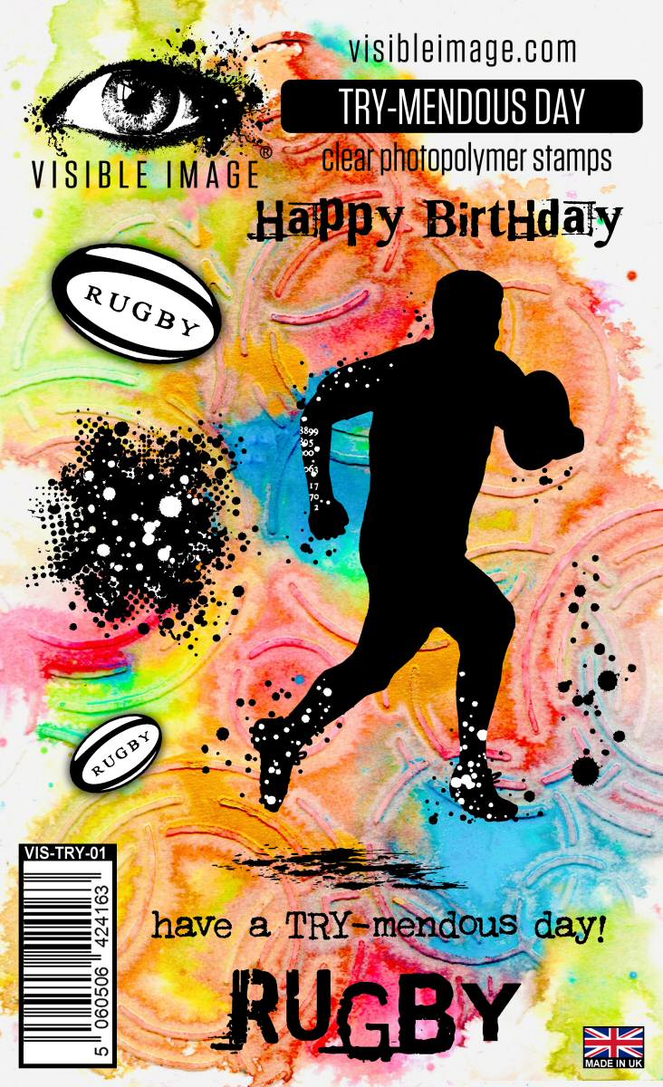Try-mendous Day - A6 Stamp Set