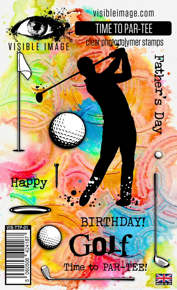 Time To Par-tee - A6 Stamp Set